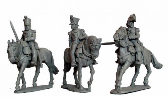 Mounted Infantry Colonels - Metal