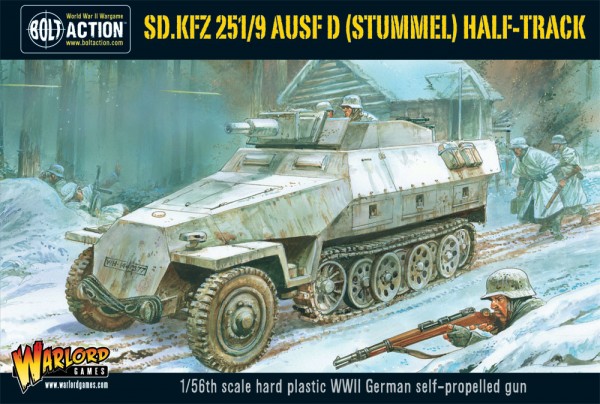 Sd.Kfz 251/9 Ausf D (Stummel) half-track