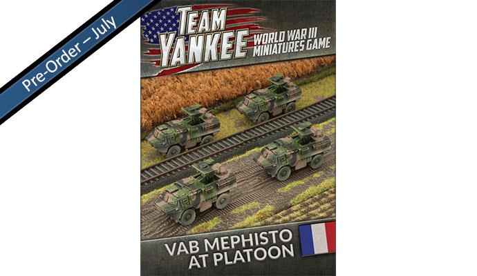 French VAB Mephisto Anti-tank Platoon (x4) - 30% Discount