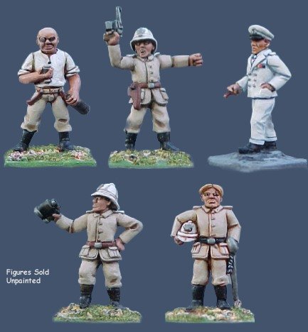 German Seebattalion Officers