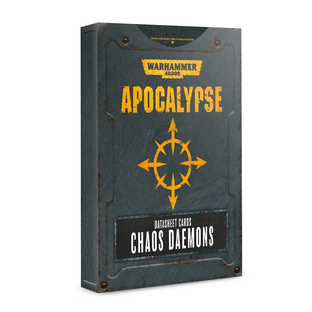Apocalypse Datasheets: Chaos Daemons. 