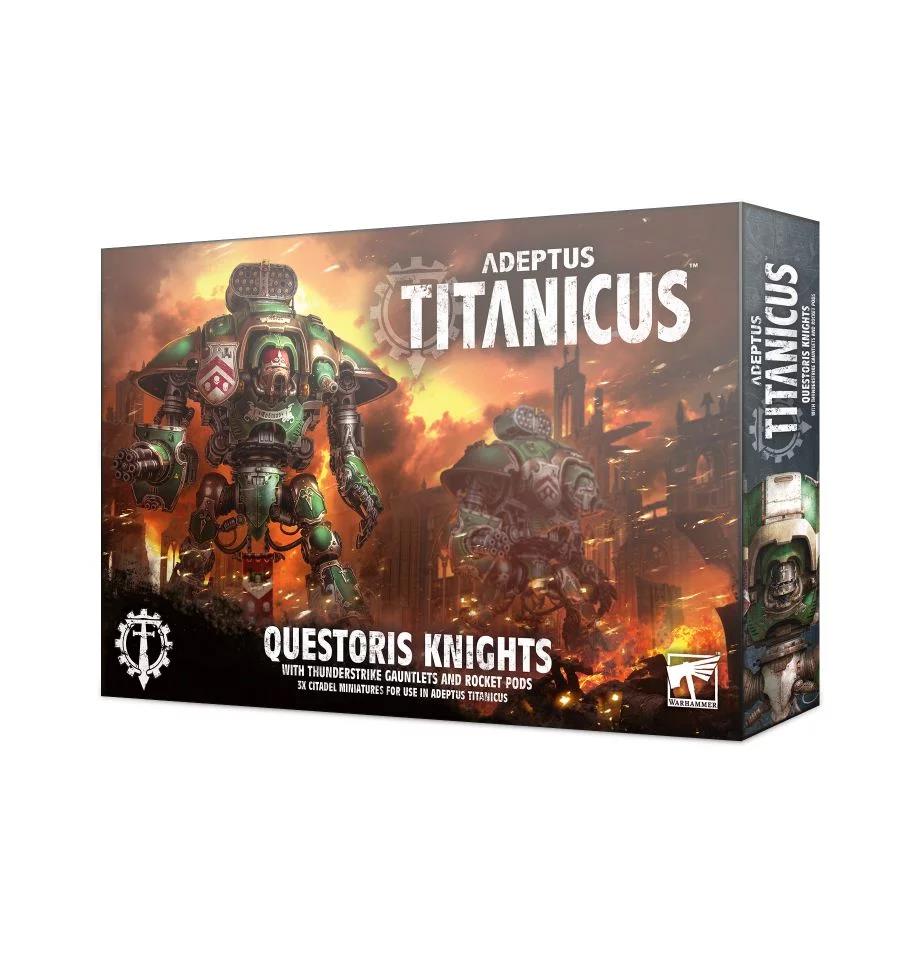 Questoris Knights with Thunderstrike Gauntlets & Rocket Pods 