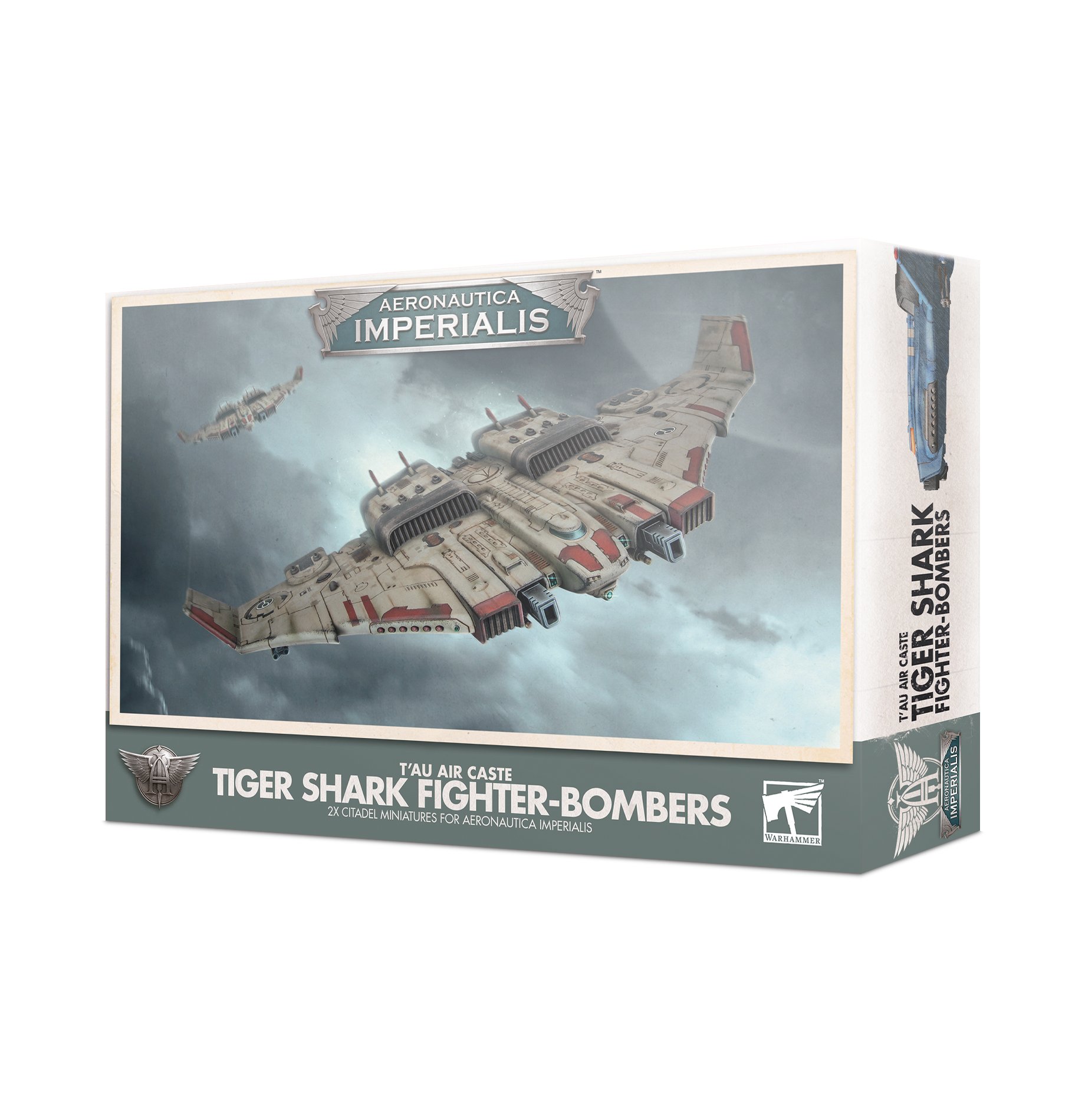 Aeronautica Imperialis:  Tau Tiger Shark Fighter Bombers - 30% discount