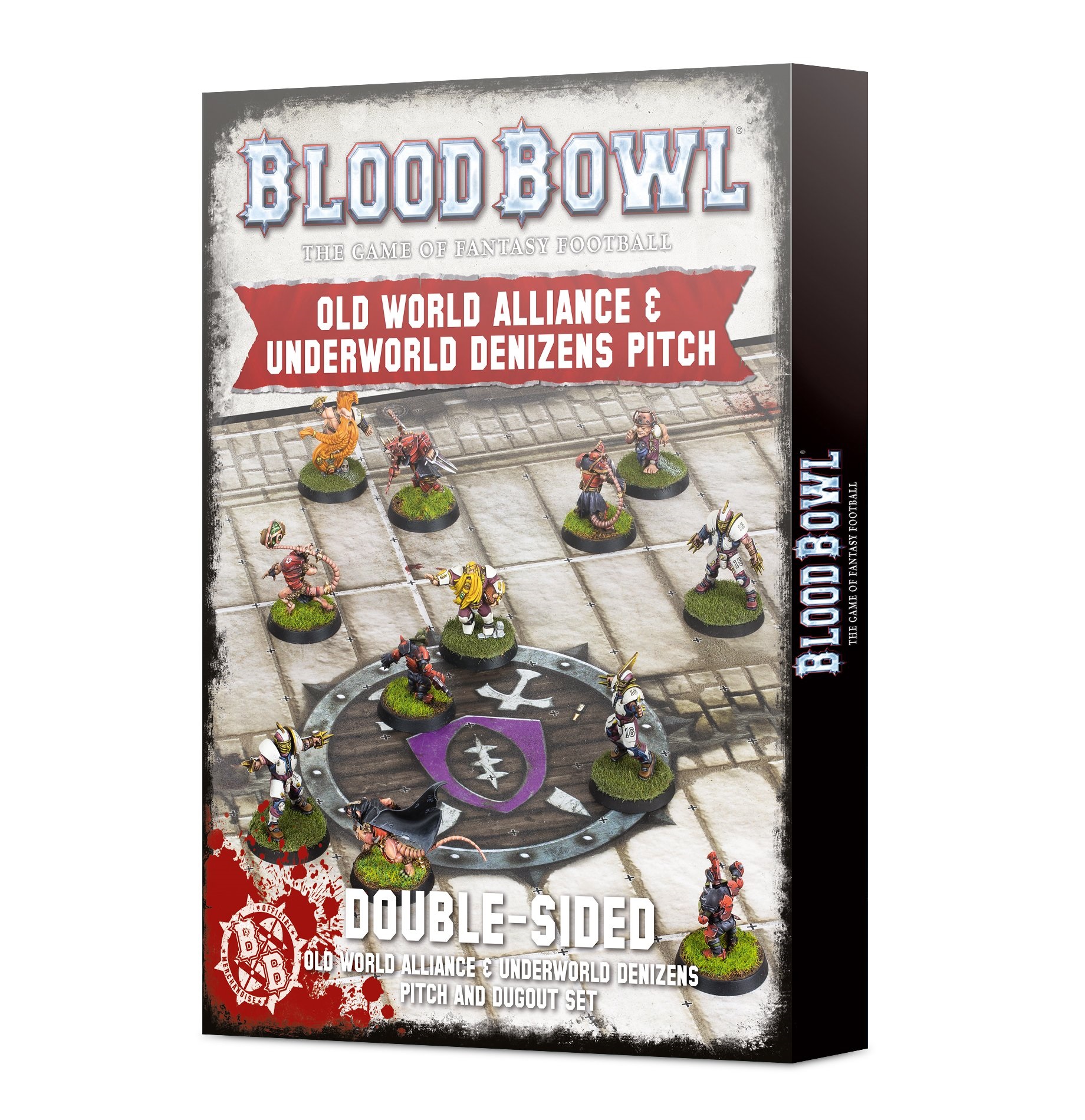 Blood Bowl: Old World and Underworld Pitch.  