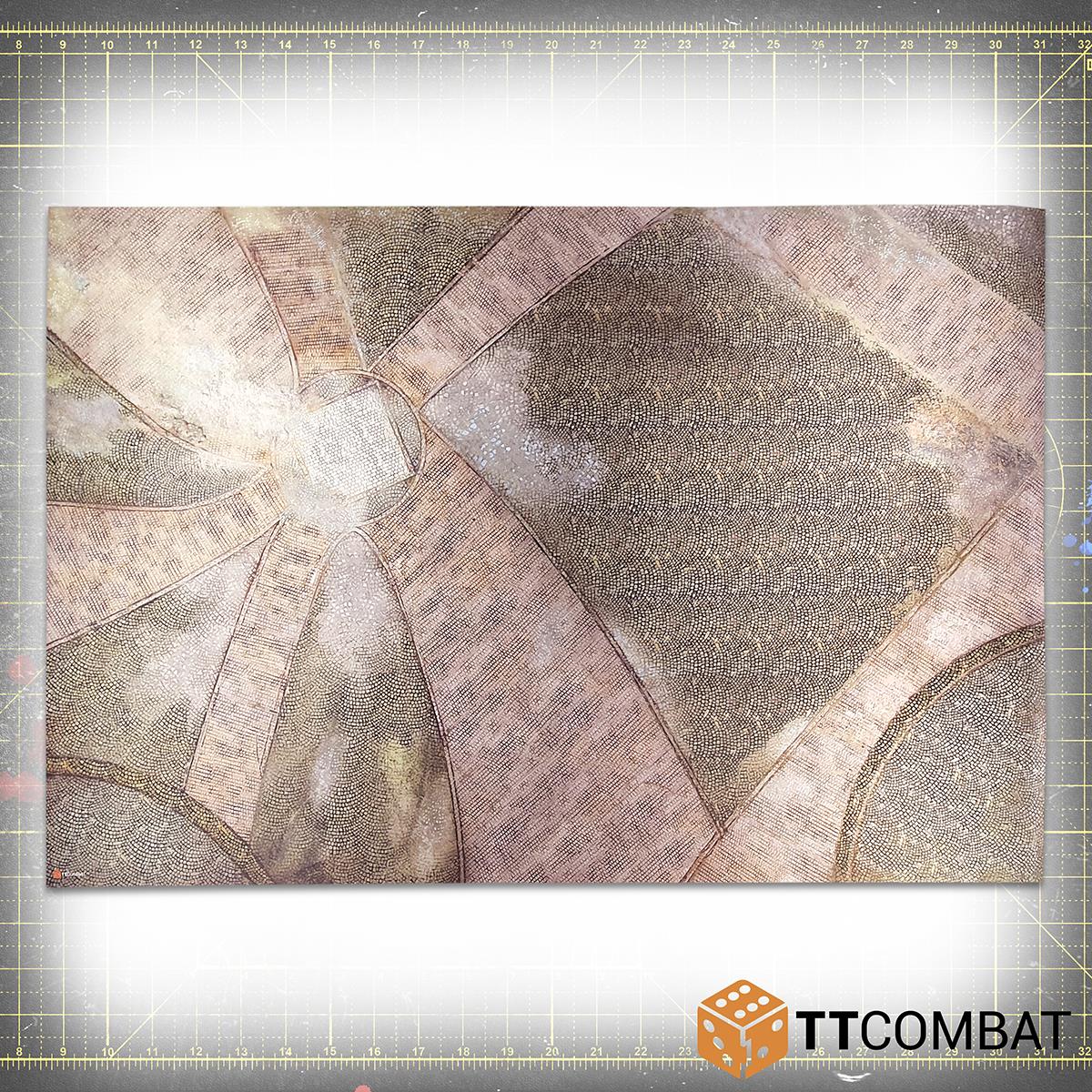 Cobblestone gaming mat 6ft x 4ft