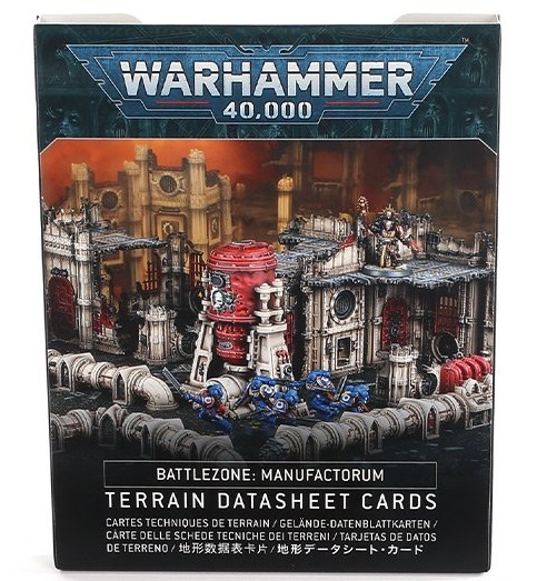 Battlezone Manufactorum Datasheet Cards 