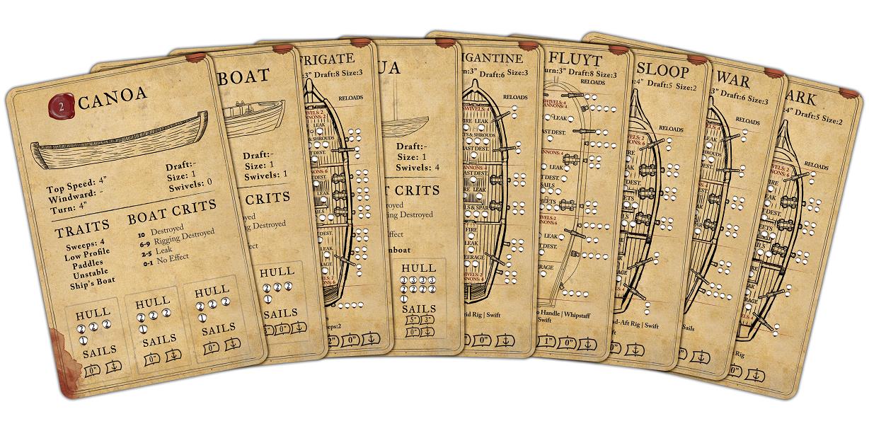 Alternate Ship Cards