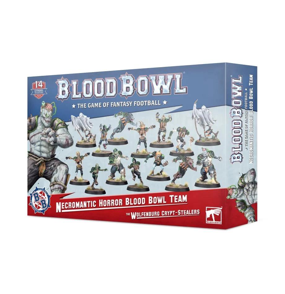 Blood Bowl: Necromantic team The Wolfenburg Crypt-Stealers