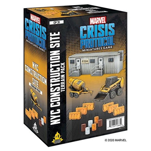 Marvel Crisis Protocol: Construction Site Terrain Pack