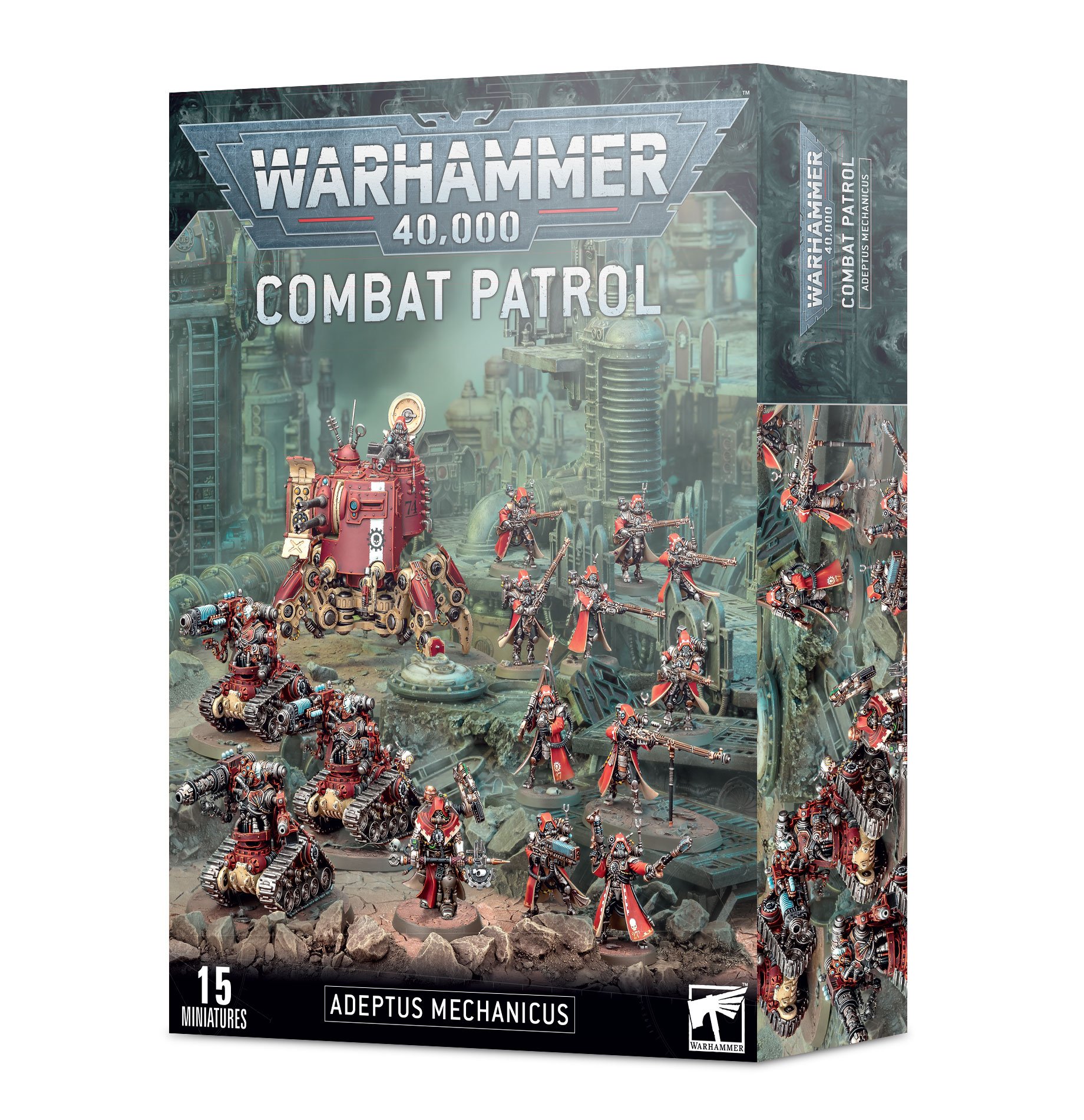 Warhammer 40k – Onager Dunecrawler Adeptus Mechanicus – Kit Plastique 119 Pièces, Base 130 Mm - 8