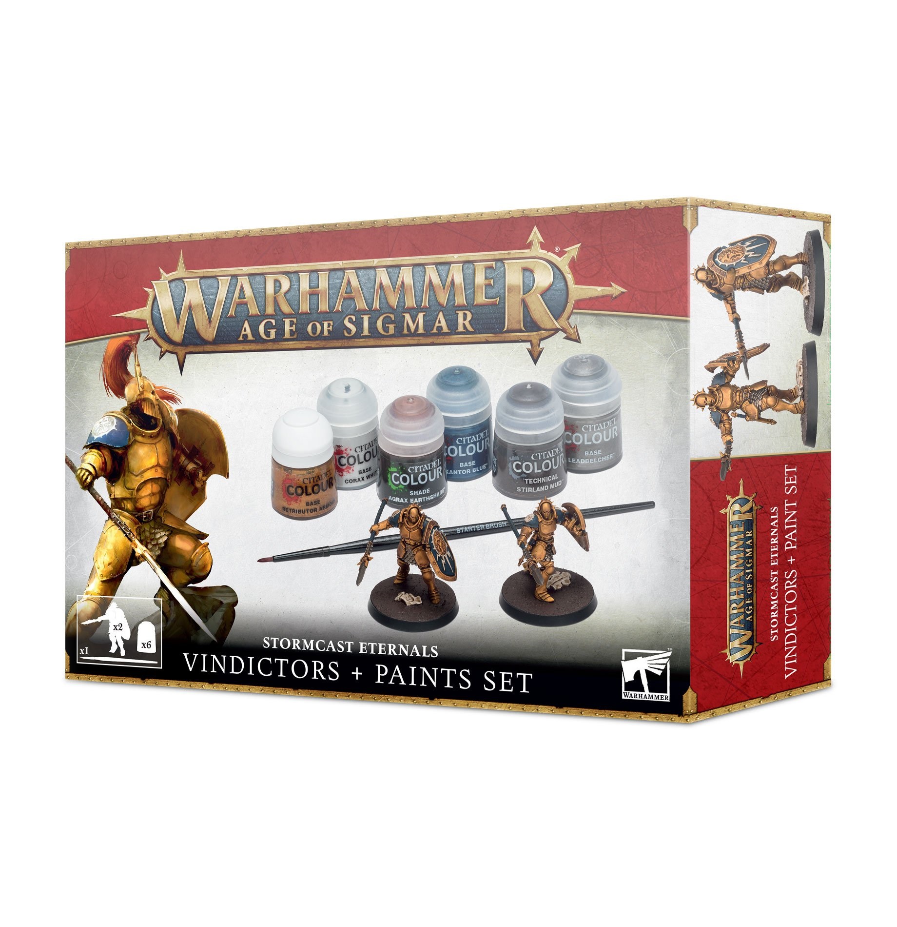 Stormcast Eternals Vindictors Paint set