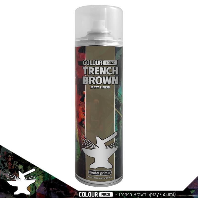 Colour Forge Trench Brown Spray (500ml)