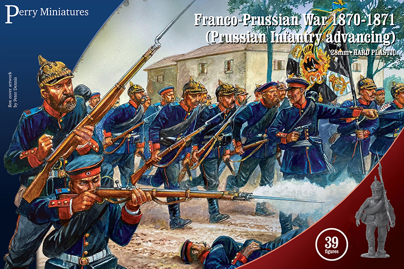 Prussian Infantry advancing