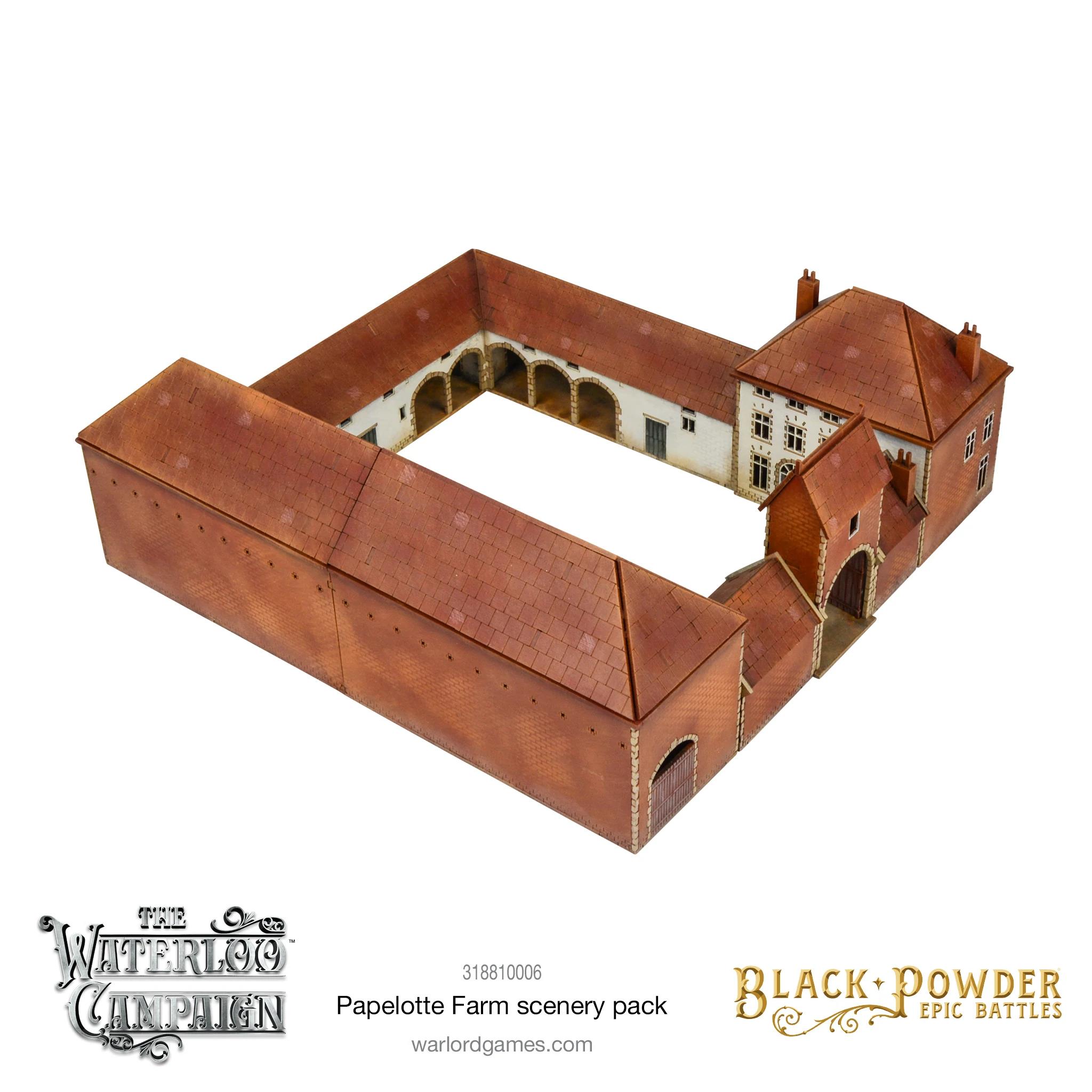 Black Powder Epic Battles Waterloo: Papelotte Farm Scenery Pack