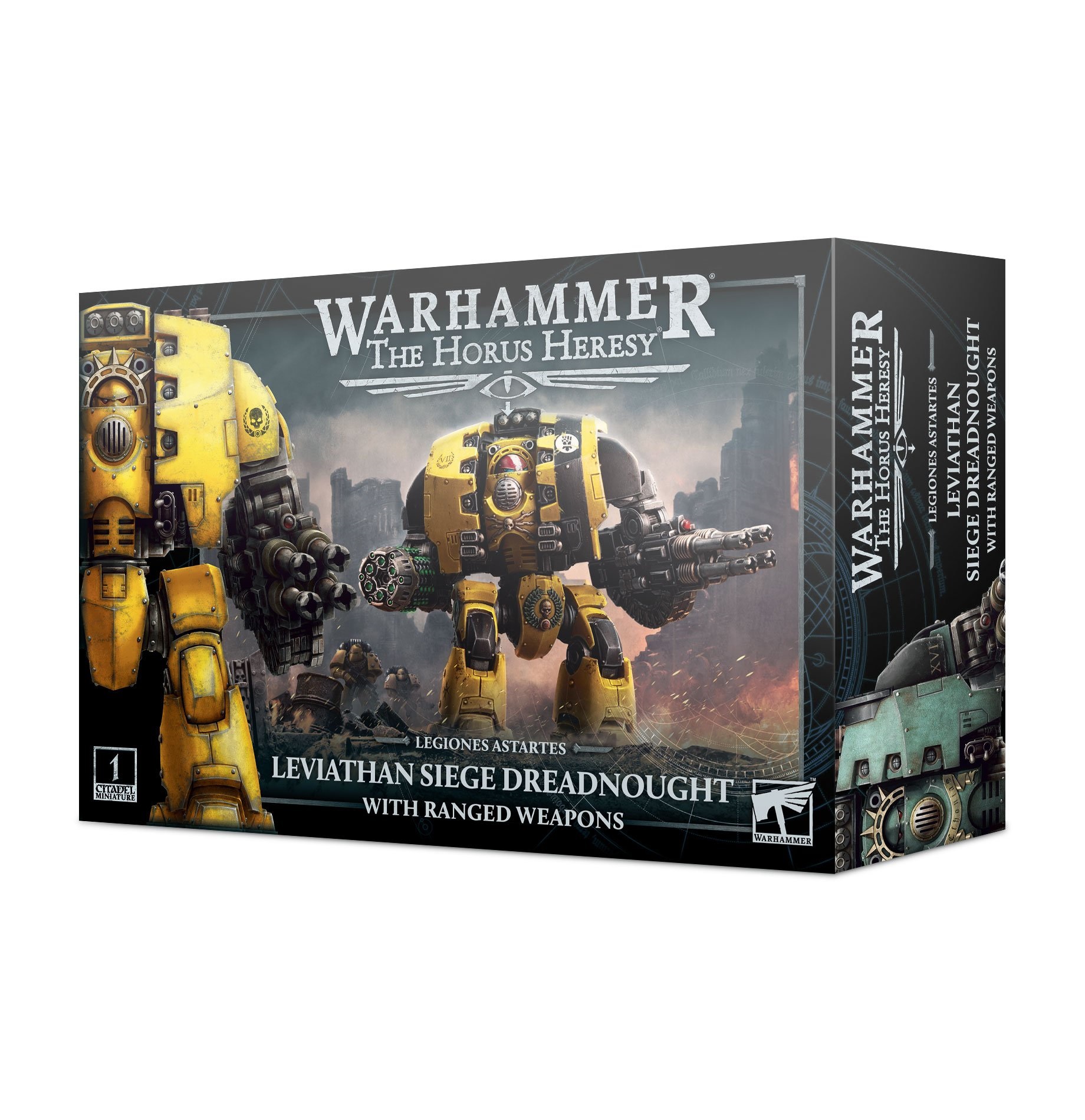 Horus Heresy Legion Astartes: Leviathan Siege Dreadnought with ranged weapons
