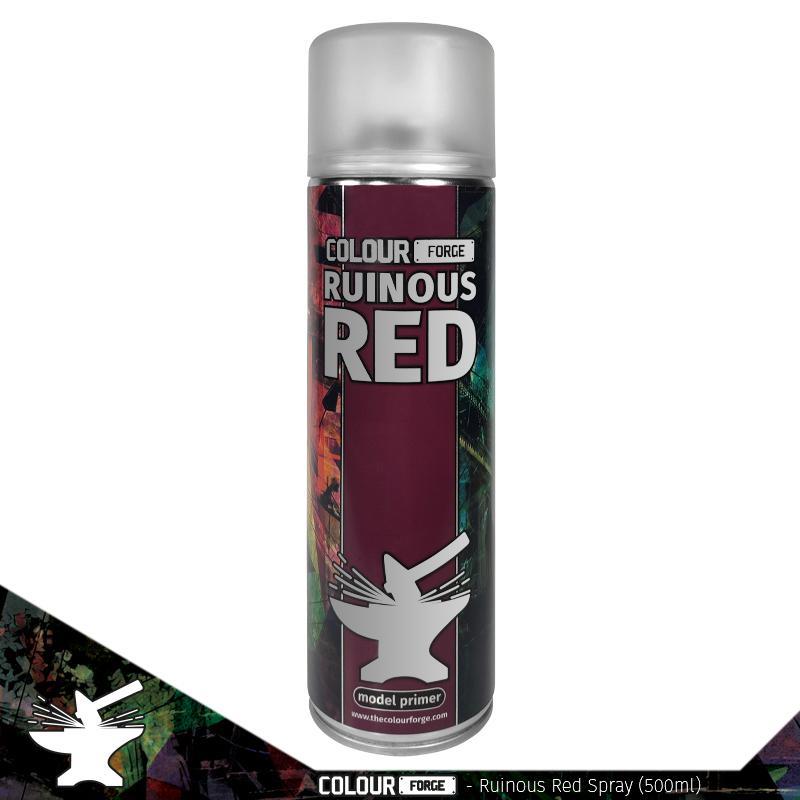 Colour Forge Ruinous Red Spray (500ml) 