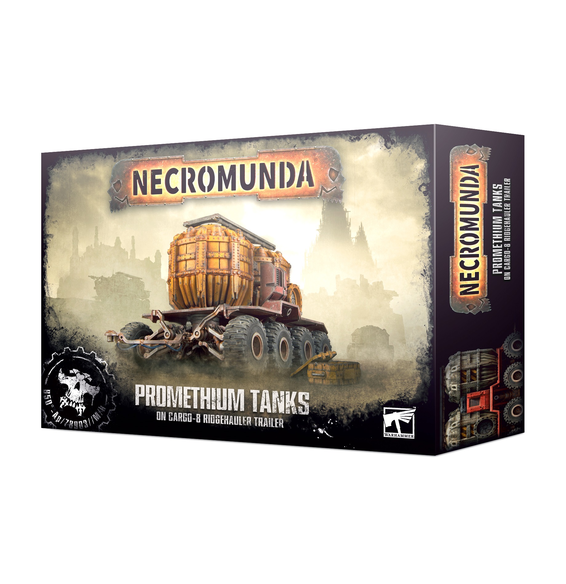 Necromunda: Promethium Tanks on Cargo 8 Trailer