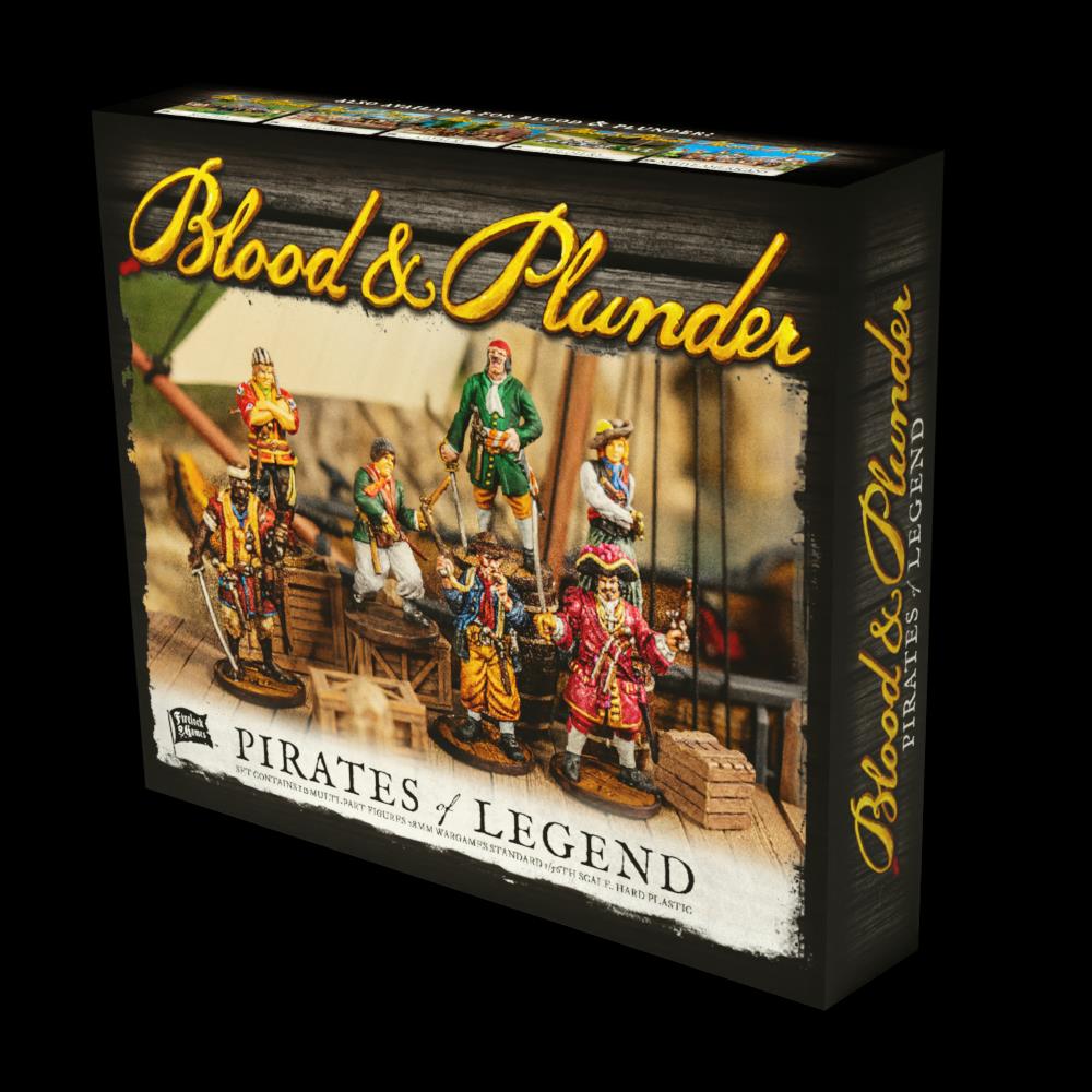 Pirates of Legend Captains Box (plastic)
