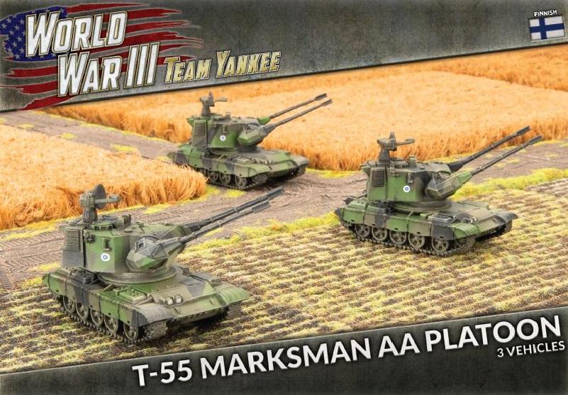 Finnish T-55 Marksman AA Platoon (x3)