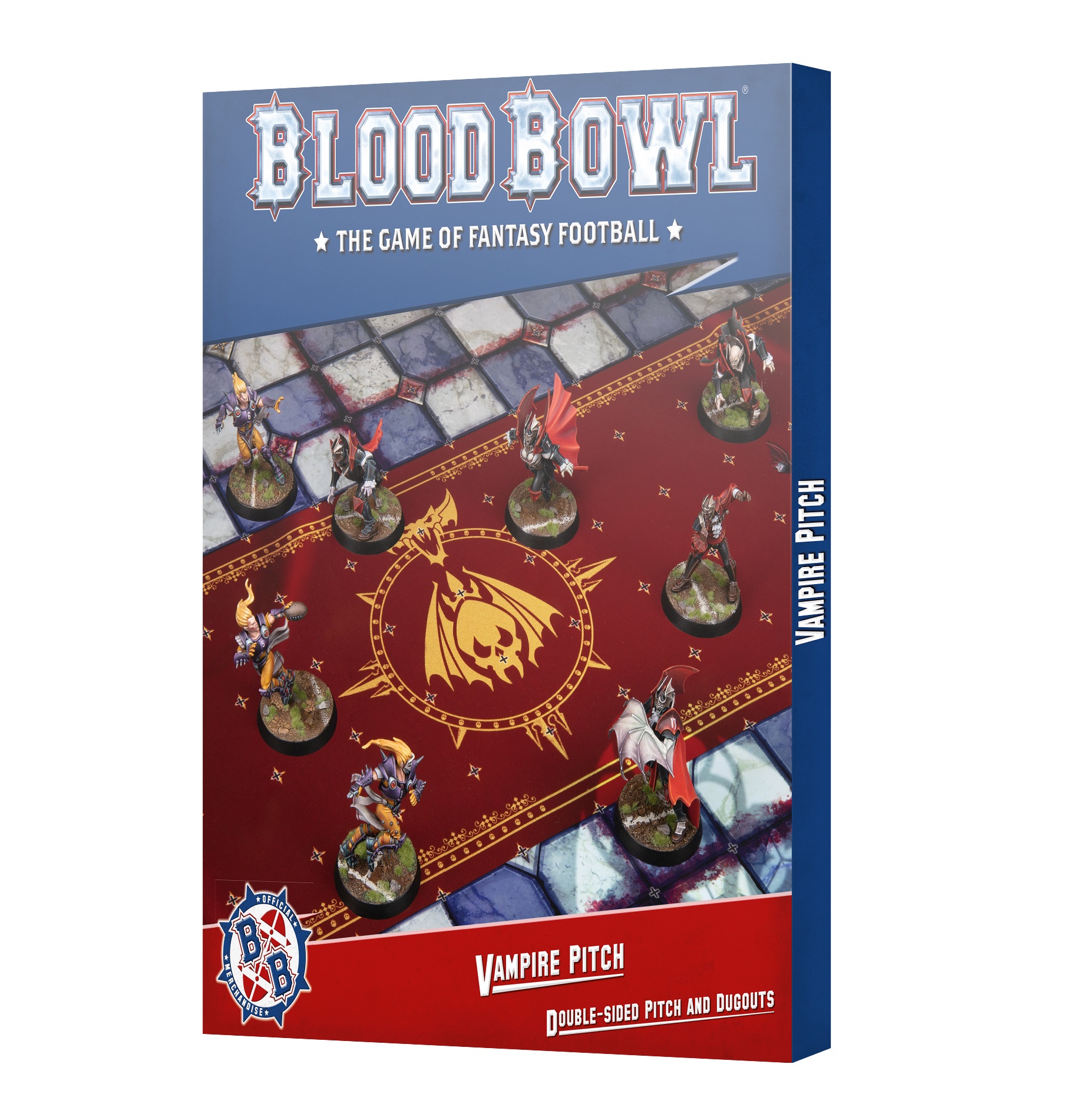 Blood Bowl - Vampire Team Pitch & Dugouts