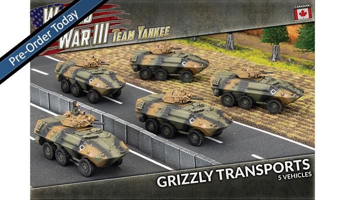 Canadian Grizzly Transports (x5)