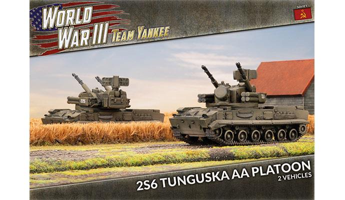 USSR 2S6 Tunguska AA Platoon (WWIII x2 Tanks)