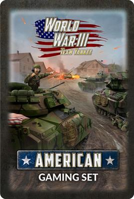 American Gaming Set (WWIII x20 Tokens, x2 Objectives, x16 Dice)