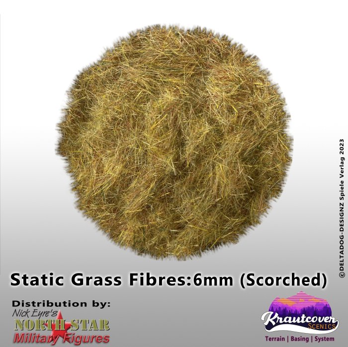 Static Grass Scorched 6mm