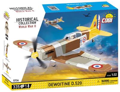 Dewoitine D.520 - brick plane model 