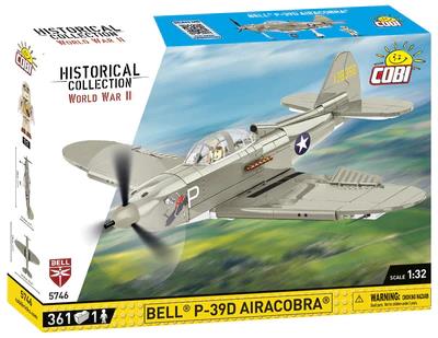 Bell P-39D Airacobra plane brick model