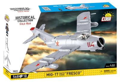 MIG-17 Fresco Cold War brick plane model