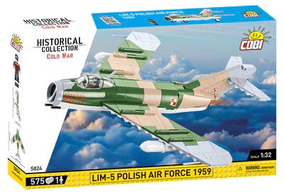 LIM-5 Polish Air Force 1959 brick plane model 