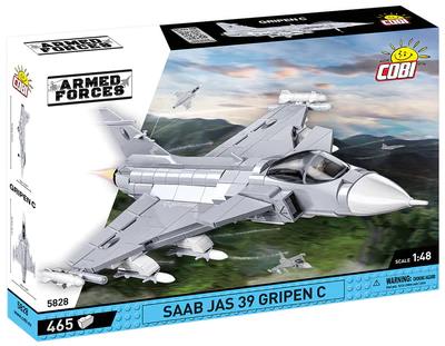 Saab JAS 39 Gripen C brick plane model