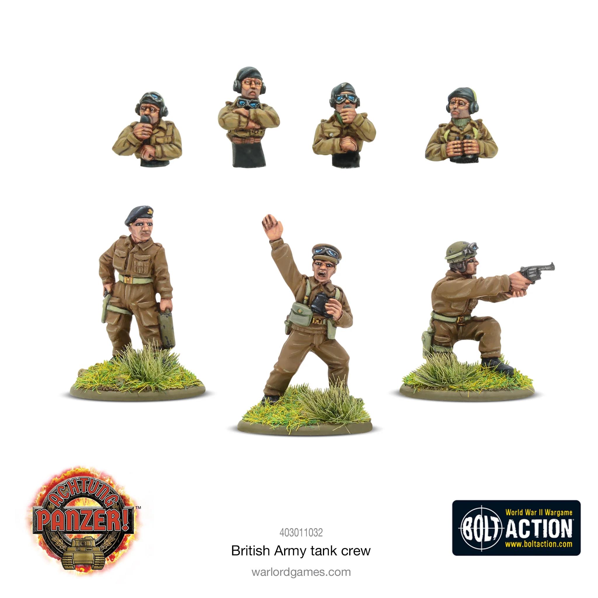 Achtung Panzer: British Tank Crew