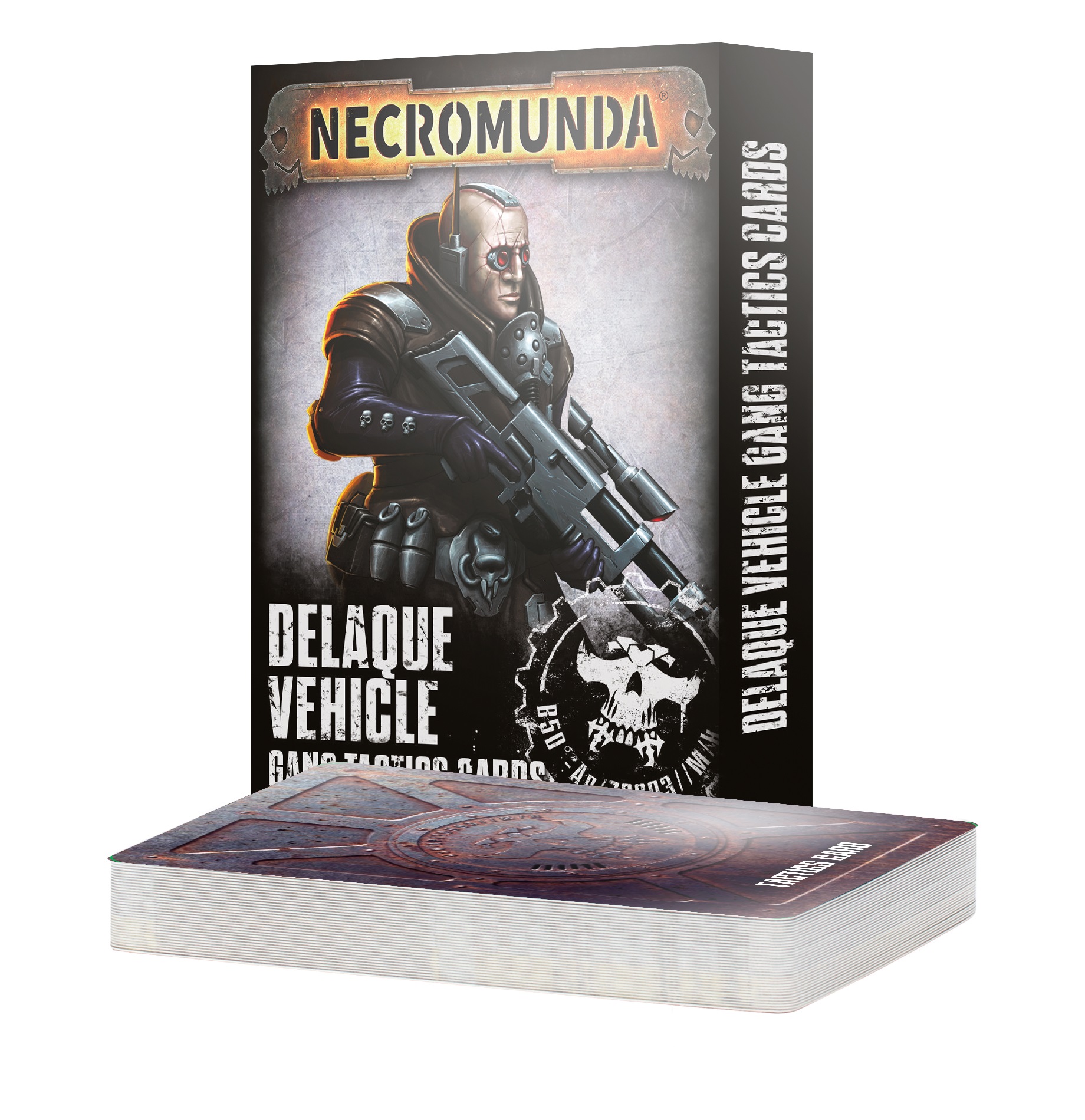 Necromunda: Delaque Vehicle Gang Tactic cards (2024)