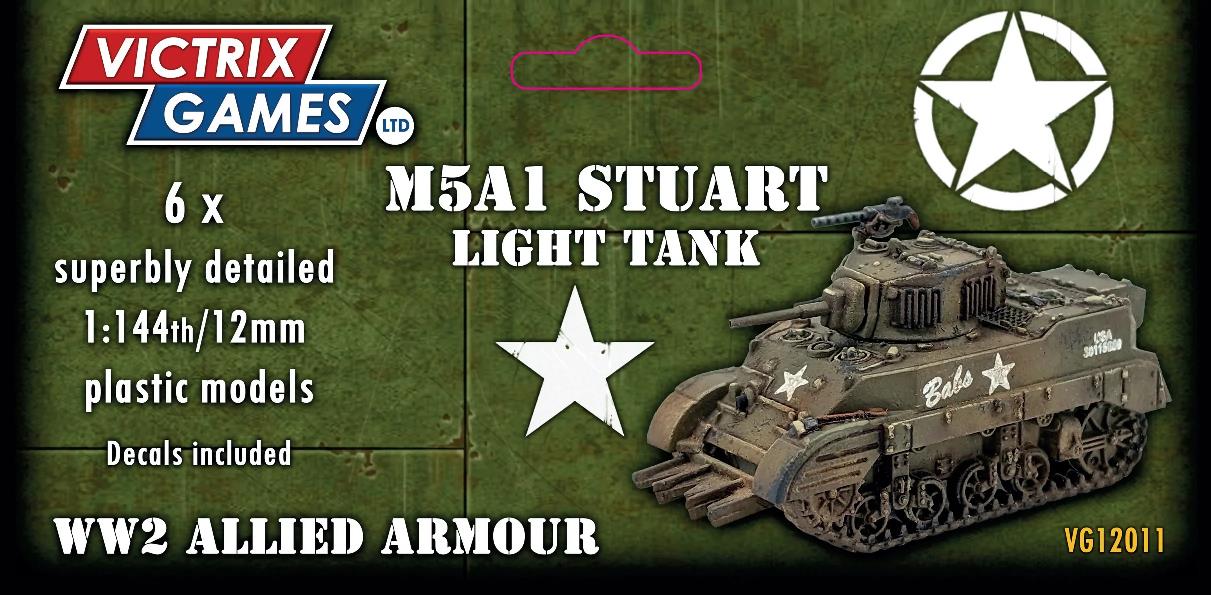 12mm Allied M5A1 Stuart