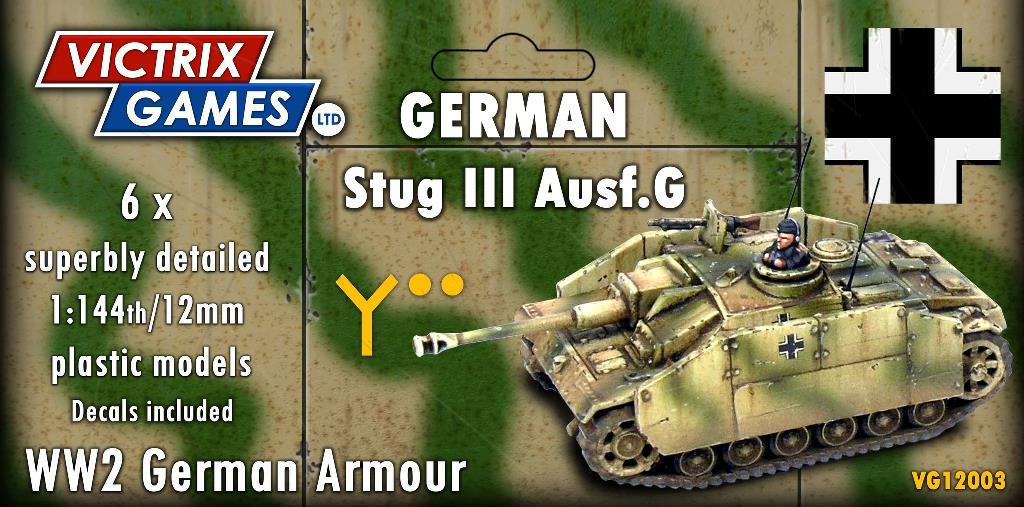 12mm German Stug III Ausf G
