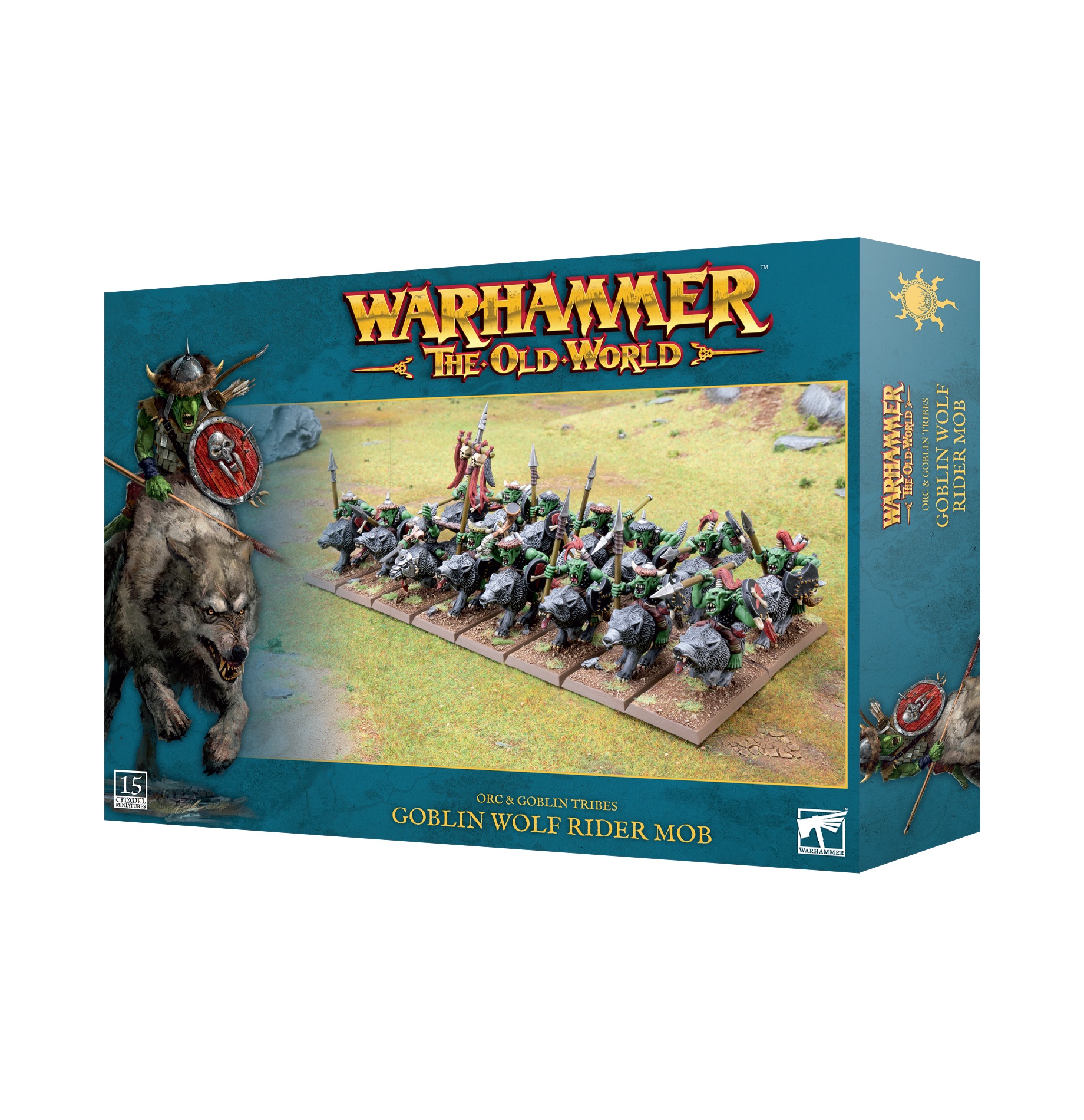 Warhammer The Old World - Orc & Goblin Tribus : Black Orc Mob - 20 Figurines à Assembler Et Peindre
