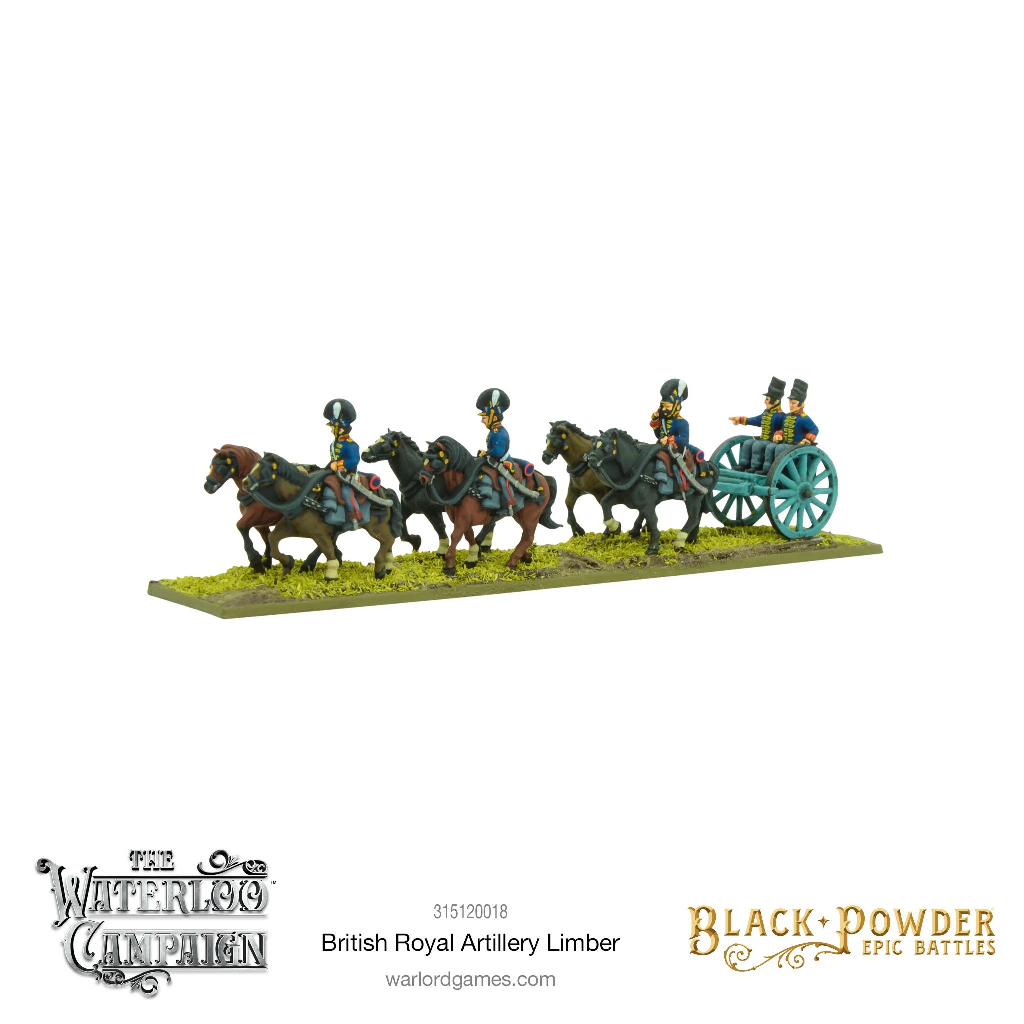 Black Powder Epic Battles: British Royal Artillery Limber