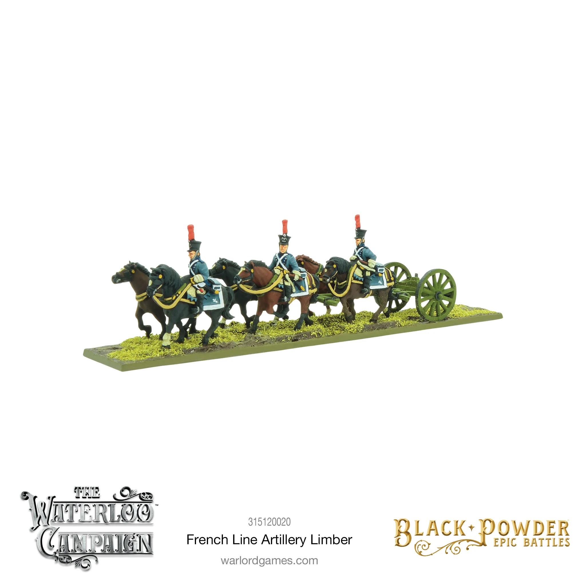 Black Powder Epic Battles Waterloo: French Line Artillery Limber