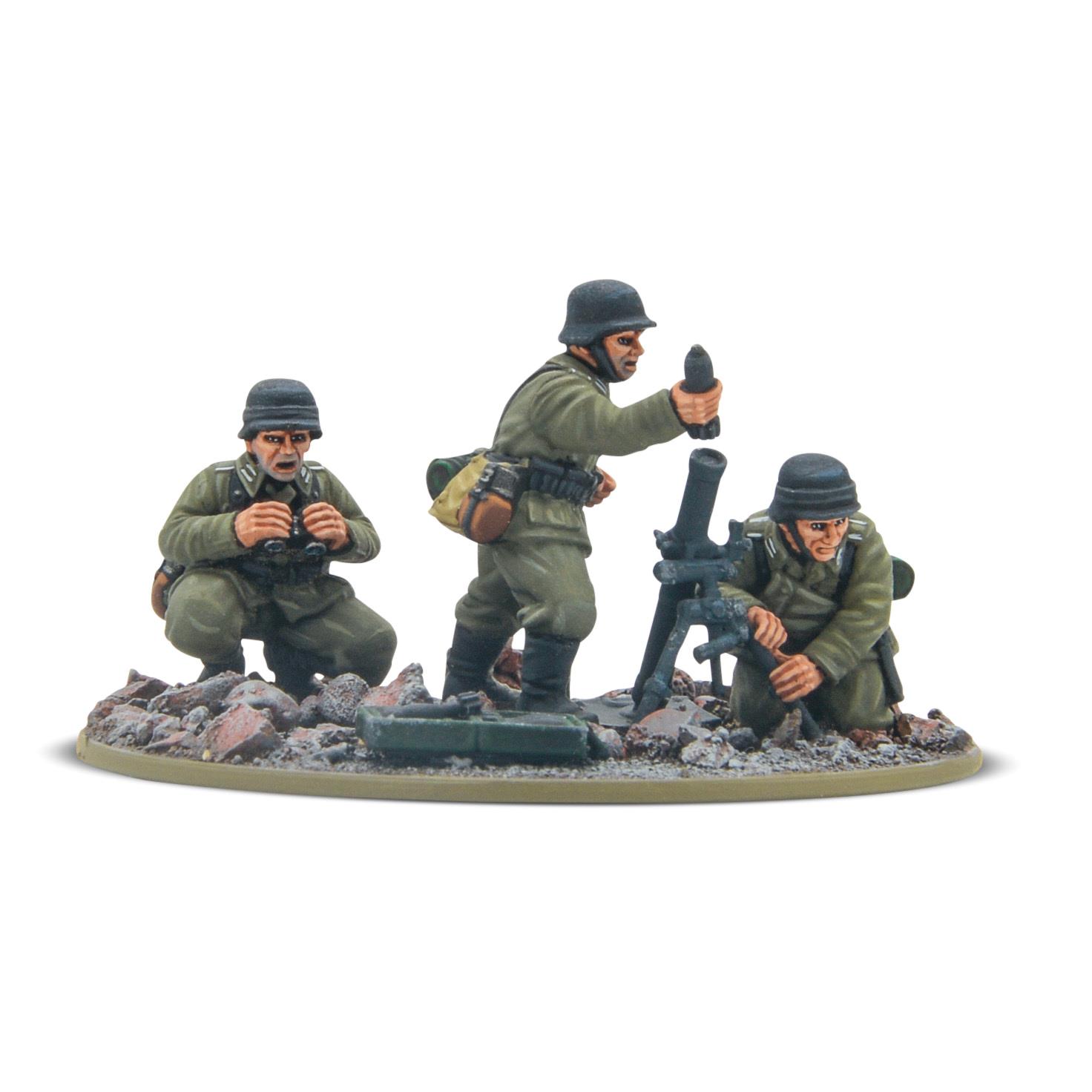 German veteran infantry medium mortar team