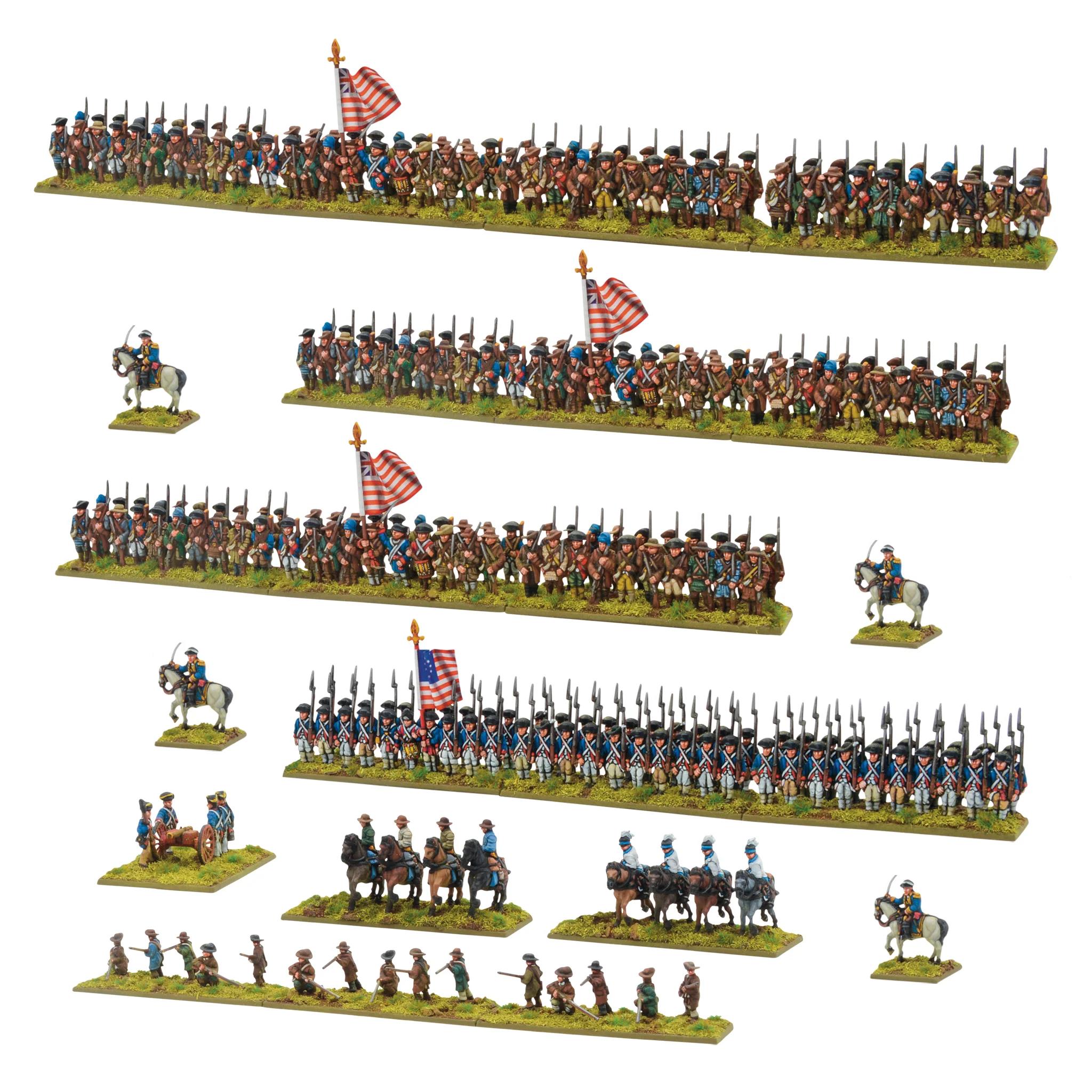 Black Powder Epic Battles: Revolution - Continental Army Brigade