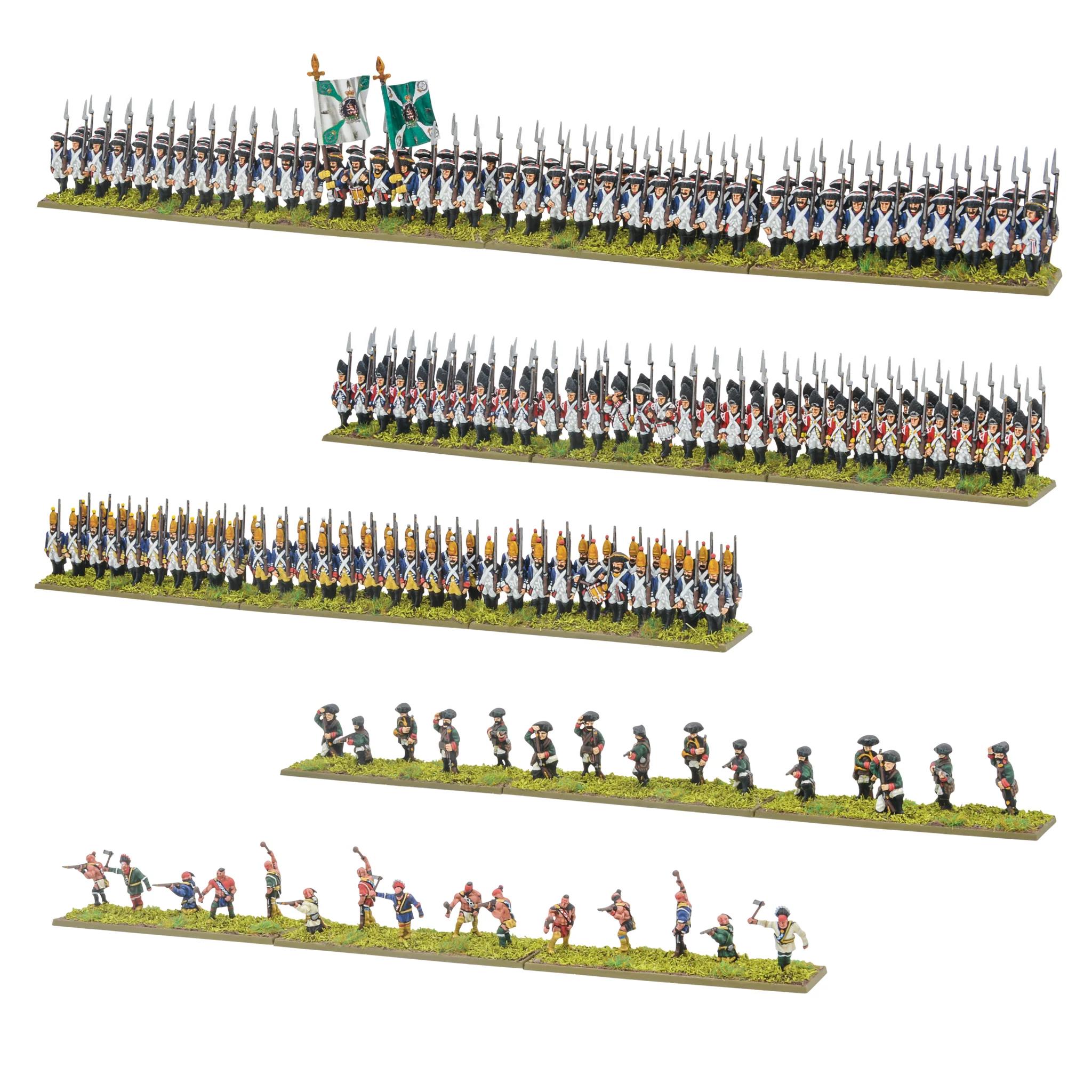 Black Powder Epic Battle: Revolution - Hessian & Allies Brigade