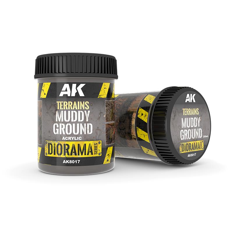 AK Diorama: Terrains Muddy Ground 250ML