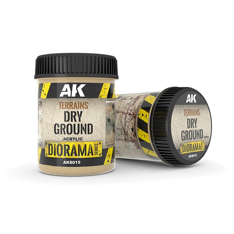 AK Diorama: Terrains Dry Ground 250ML