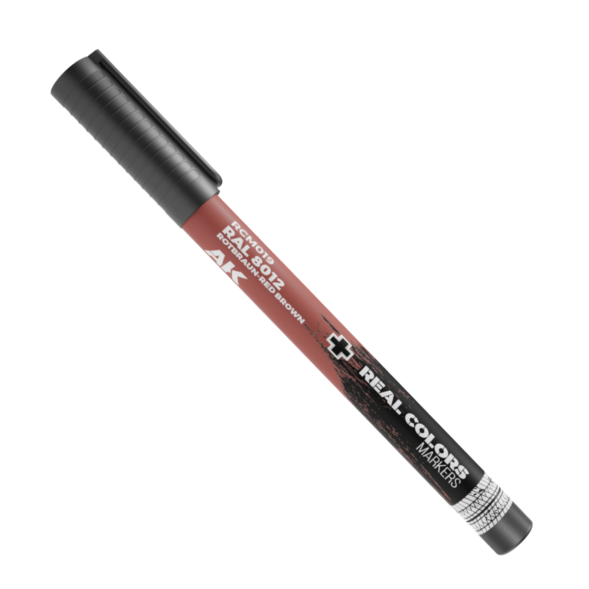 Real Colors Marker: RAL 8012 Red Brown