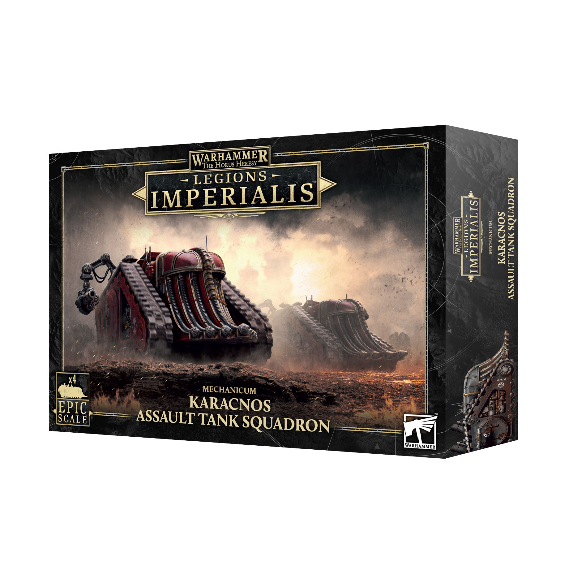 Legion Imperialis: Mechanicum Karacnos Assault Tank Squadron