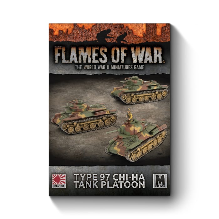 Type 97 Chi-Ha Tank Platoon (x3)