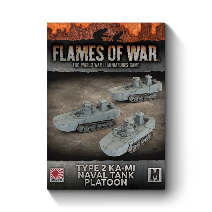 Type 2 Ka-Mi Naval Tank Platoon (x3)