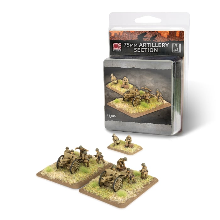 Japanese 75mm Field Artillery Section (x2)